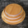 Hot selling high borosilicate glass baking dish bamboo lids